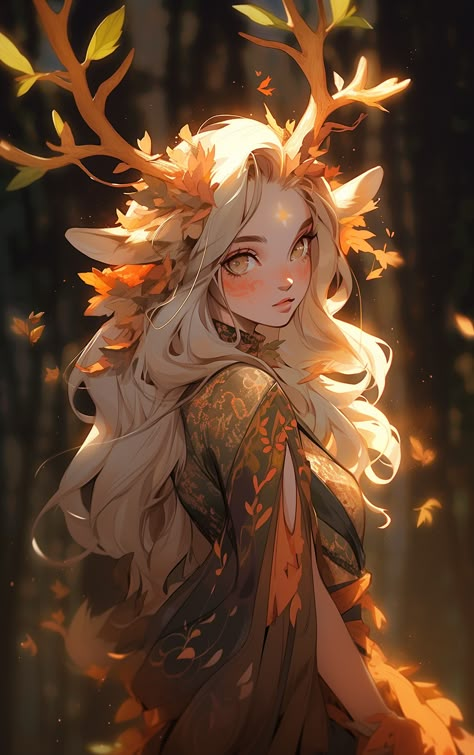 Dnd Character Ideas, Book Character, Game Ideas, Nature Girl, Dnd Characters, Character Inspo, Character Portraits, Creature Art, White Hair