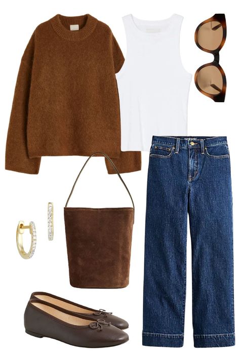 In Between Summer And Fall Outfits, Simple Outfit Inspiration, Period Day Outfits, Fall Transition Outfits 2024, Cute Period Outfit, Fall Outfits Going Out, Summer To Fall Transition Outfits Work, Fall Transition Outfits For Work, Cold Summer Days Outfits