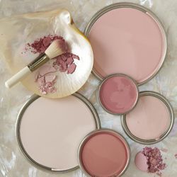 Color Crush to make you BLUSH – Interiors By Candice Blush Bathroom, Blush Pink Paint, Blush Curtains, Picking Paint Colors, Interior Paint Colors Schemes, Paint Themes, Look Rose, Palette Design, Paint Color Schemes