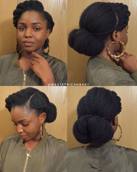 Elegant Low Bun Updo For Natural Hair protective hair styling ideas for women Work Headshots, Dove Wedding, Simple Updos, Beauty Texture, Cabello Afro Natural, Natural Girls, Protective Hairstyles For Natural Hair, Hair Simple, Pelo Afro