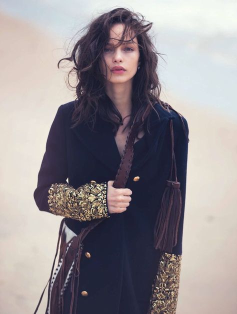 Luma-Grothe-Marie-Claire-Italy-November-2015-Editorial05 David Bellemere, Luma Grothe, Marie Claire, Her Hair, Boho Style, Boho Chic, Fashion Inspiration, A Woman, Witch