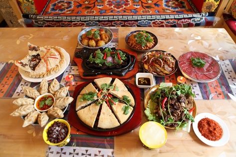 Tibetan Food, Cuisine in Lhasa, Tibetan Diet, Tibetan Dishes Tibetan Food, Tibet Travel, Butter Tea, Blood Sausage, Chinese Dumplings, Popular Dishes, Barley Flour, Travel Inspiration Destinations, Lhasa