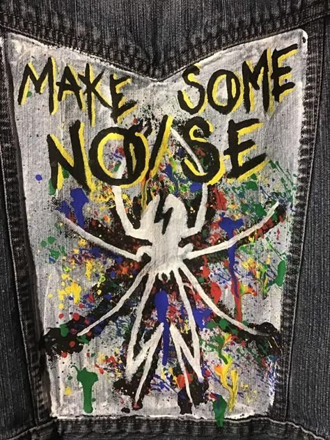 My Chemical Romance Danger Days, Pants Patches, Party Poison, Punk Fashion Diy, Marla Singer, Punk Diy, Danger Days, Spider Punk, Patch Pants