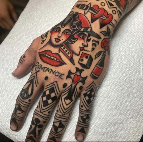 Traditional Tattoo Wrist, San Diego Tattoo, Wrist Tattoo Ideas, Wrist Tattoos For Guys, Old School Tattoos, Old School Tattoo Designs, Traditional Ink, Traditional Tattoo Design, Traditional Tattoo Art