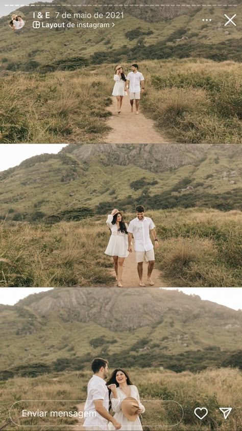 Prenuptial Photoshoot Outfit, Prenup Nature Photoshoot Ideas, Prenup Photoshoot Ideas Mountain, Couple Outfits Prewedding, Wedding Preshoot Ideas, Nature Pre Wedding Photoshoot, Camping Prenup Shoot, Picnic Prenup Photoshoot, Nature Prenup Shoot