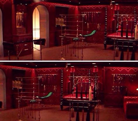 Play room CG The Red Room 50 Shades Of Grey, Fifty Shades Grey Playroom, Fifty Shades Of Grey House, 50 Shades Of Gray Scene Red Room, Red Room 50 Shades Of Grey, Red Room 50 Shades Diy, Adult Toy Room, Red Playroom, Red Room 50 Shades