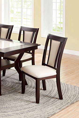 Kitchen Tables And Chairs, Wood Entertainment Center, Dinner Chair, Chairs Design, Solid Wood Chairs, Leather Side Chair, Espadrille Sneakers, Dining Room Seating, Dinner Guests