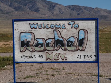 Rachel Nevada Extraterrestrial Highway Area 51 2007 Roads Signs ... Extraterrestrial Highway, Air Carrier, Nevada Travel, Desert Life, Southwest Desert, Arizona Travel, Roadside Attractions, Back Road, Road Trippin