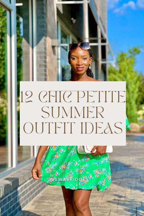 Petite summer outfit ideas 
Summer outfit ideas
Chic summer outfits 
Summer outfits inspiration Petite Fashion Summer Outfit Ideas, Petite Summer Outfits, Summer Fashion Collection, Short Girl Fashion, Small Frames, Cut Out Dresses, Dresses Two Piece, Toned Legs, Summer Outfits For Women