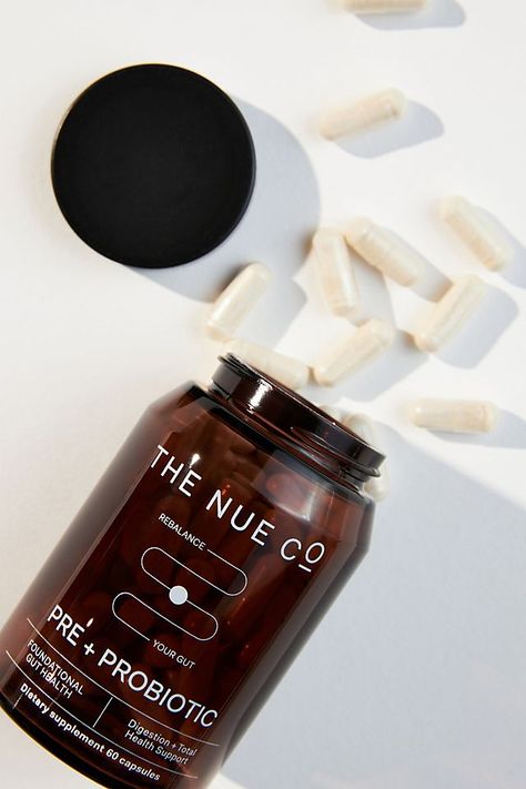 The Nue Co. Prebiotic + Probiotic Gut Microbiome Supplement Beauty Marketing, Pet Businesses, Gut Microbiome, Overall Health, Healthy Gut, Beauty Wellness, Health Facts, Ecosystem, Your Brain