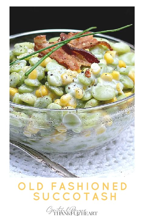 Lima Beans And Corn, Baby Lima Beans, Lima Bean Recipes, Easy Thanksgiving Sides, Succotash Recipe, Corn Succotash, Recipe For Baby, Grateful Prayer, Best Thanksgiving Side Dishes