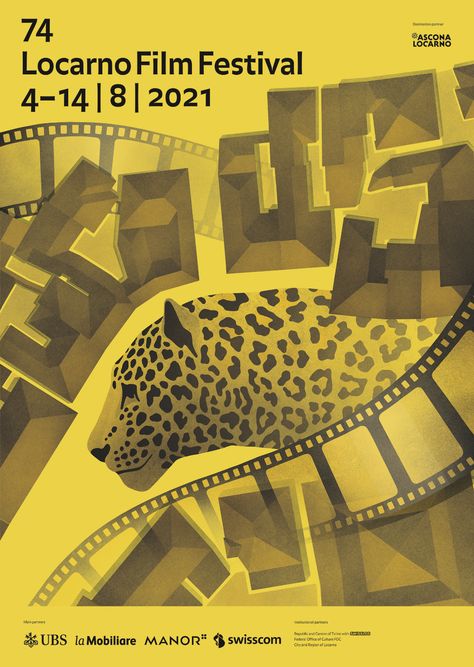 Locarno Film Festival Poster, Locarno Film Festival, Film Festival Poster, Film Design, Festival Poster, Film Strip, Festival Posters, Film Poster, Cinematography