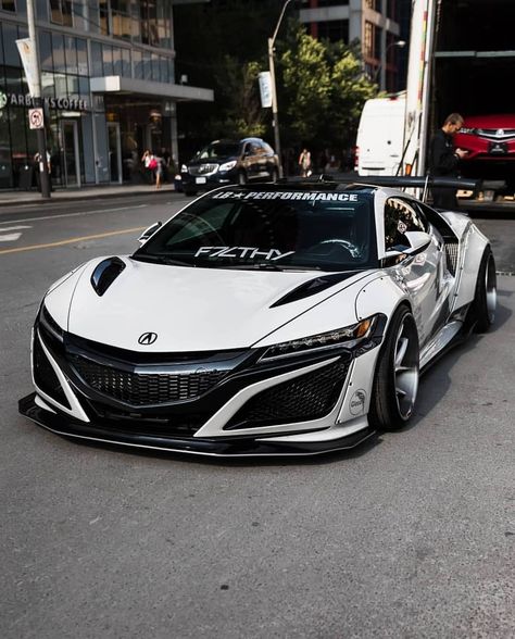 Caption this Acura NSX ⬇️⬇️⬇️ ---------------------------------------------------------------------------------- Liberty Walk |… Liberty Walk Cars, Sports Car Wallpaper, Dream Car Garage, Liberty Walk, Acura Nsx, Caption This, Exotic Sports Cars, Cool Sports Cars, Super Luxury Cars