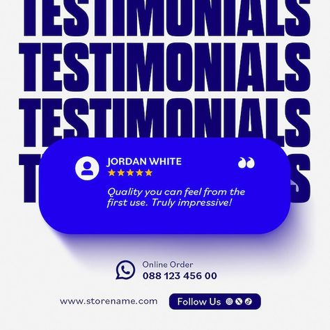 Instagram Testimonial Design, Review Post Design, Customer Review Post, Testimonial Design, Review Post, Design For Social Media, Review Template, Social Media Advertising Design, Social Media Design Inspiration