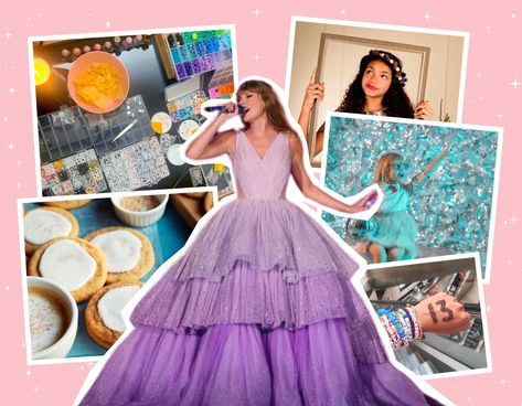 How To Throw An Eras Tour Watch Party For Your Swiftie Kids At Home Eras Tour Watch Party Ideas, Watch Party Ideas, Polaroid Photo Booths, Welcome Drink, Photo Booth Frame, Fortnum And Mason, Kids At Home, Polaroid Photos, Movie Party