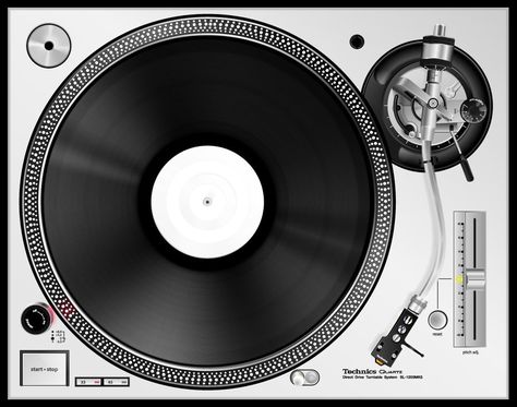 Technics SL-1200 top down view by johnnyinternets.deviantart.com on @deviantART Technics Sl 1200, Technics Turntables, Dj Decks, Dj Room, Record Turntable, Electro Dance, Acid Jazz, Gfx Design, Recording Studio Design