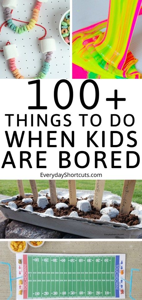 100+ Things to Do When Kids Are... - Recipes From Heaven Keeping Teens Busy During Summer, Bored Kids Ideas, Things For Kids To Do When Bored, Things To Do When Bored With Kids, Art Things To Do When Bored, Tiny House Mobile, Things To Do Inside, Babysitting Activities, Easy Kid Activities