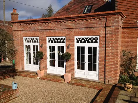 Lonmer - Listed Building Parapet Extension, Porch Flat Roof, Parapet Roof, Batman House, Orangery Extension Kitchen, 1930s House Extension, Victorian Extension, Orangery Roof, Coping Stones