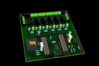 A Remotely Programable Relay Controller (Christmas Lights or Home Automation Controller) : 9 Steps (with Pictures) - Instructables Christmas Light Controller, Programmable Christmas Lights, Tone Control Circuit Diagram, Control 4 Home Automation, Arduino Temperature Controller, Voltage Regulator, Christmas Light, Web Interface, Home Automation