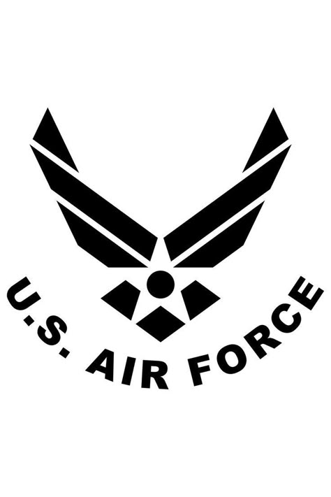 United States Air Force Logo, Air Force Svg File Free, U.s. Air Force Logo, Air Force Insignia, Air Force Symbol Tattoo, Air Force Crafts, Us Air Force Aesthetic, Air Force Logo Design, Veterans Day Card Ideas