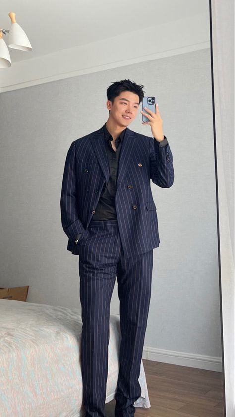 Outfits For Farewell Party Men, Korean Business Man Aesthetic, Suit For Farewell For Men, Elegant Party Outfit Men, Boys Farewell Outfit, Farewell Men Outfits, Mens Court Outfit, Ball Attire For Men, Farewell Dress For Boys