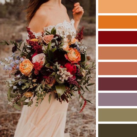 Early Fall Wedding Colors Colour Palettes, Late Spring Early Summer Wedding Colors, Fall Lake Wedding Colors, Early Fall Color Palette, Late August Wedding Colors, Whimsical Fall Wedding, Fall Wedding Color Schemes September, Wedding Colora, Early Fall Wedding Colors