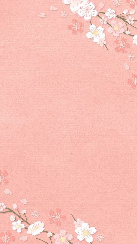 Pink flower phone wallpaper, texture background | premium image by rawpixel.com / Tang Phone Wallpaper Texture, Pink Flower Phone Wallpaper, Indian Motifs, Peach Wallpaper, Peach Background, Wallpaper Texture, Wallpaper Mobile, Background Ideas, Flower Background Wallpaper