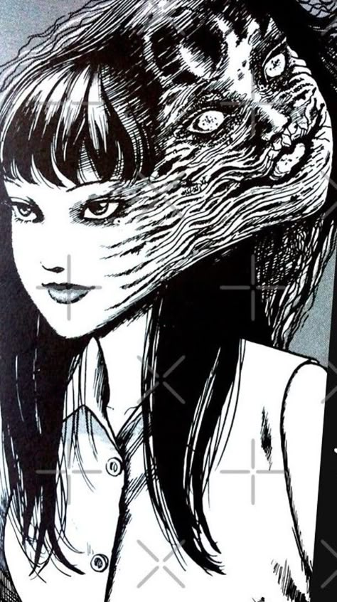 Junji Ito Art, Ito Junji, Tomie Junji Ito, Alfabet Font, Junji Ito Collection, Horror Manga, Arte Peculiar, Japanese Horror, Manga Wall