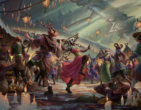 Witchlight Carnival, Wild Beyond The Witchlight, Beyond The Witchlight, Goblin Art, Mtg Art, Dnd Campaign, Circus Art, Dnd Monsters, Fantasy Worlds