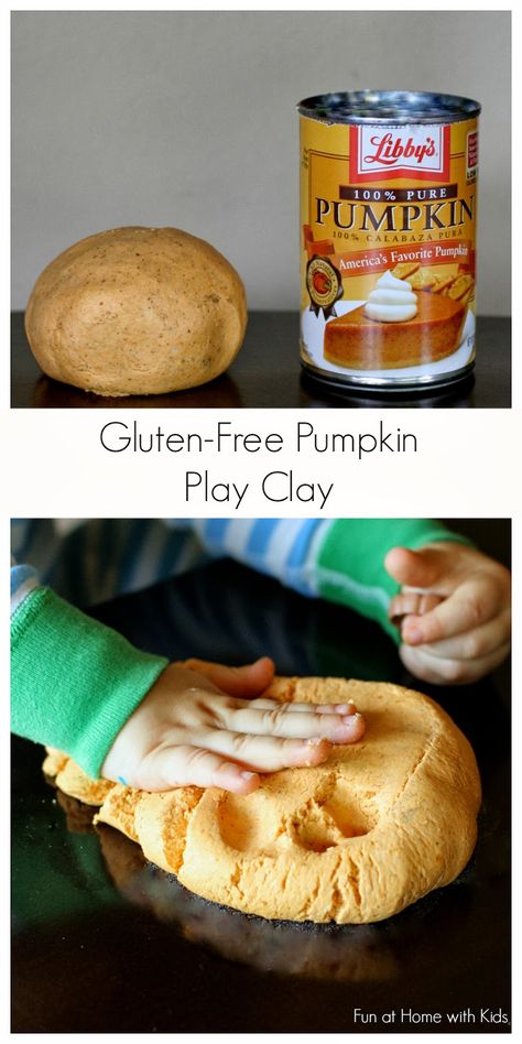 Pumpkin Play, Preschool Fall, Home With Kids, Playdough Recipe, No Cook, Fall Preschool, Play Clay, Gluten Free Pumpkin, Pumpkin Theme