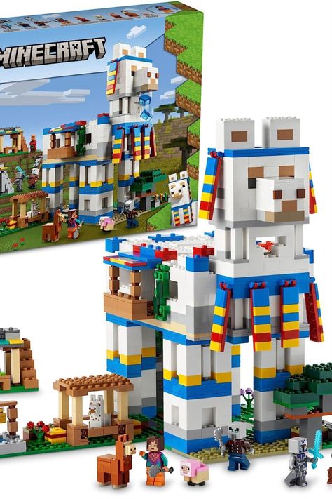 Minecraft Lego Sets, Minecraft Lego Ideas, Minecraft Toy, Modular Toys, Village Minecraft, Minecraft Gifts, Best Lego Sets, Minecraft Lego, Minecraft Village