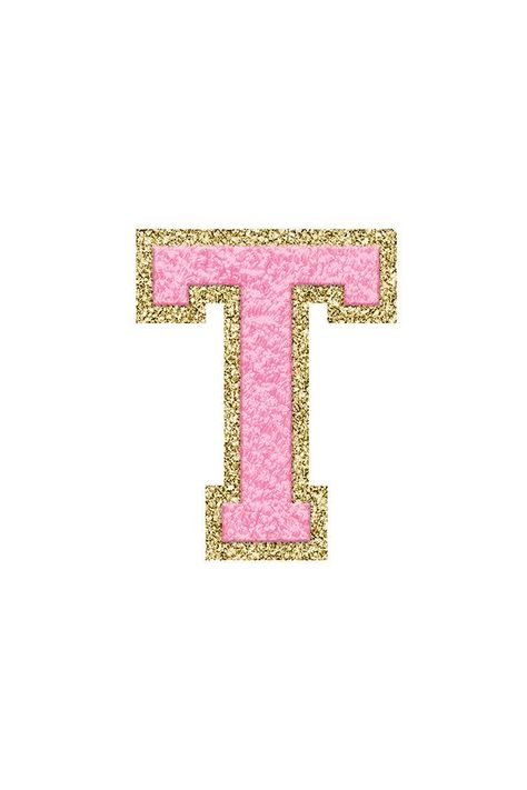 Letter Fonts, Bubble Letter Fonts, Letter Patches, Bubble Letter, Aesthetic Letters, Cute Patches, Cute Letters, Patches Fashion, Pink Letter