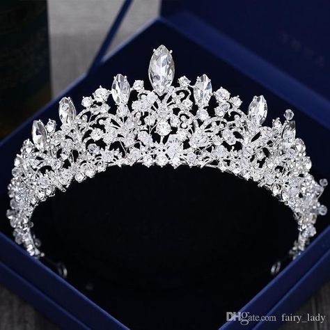 Jewelled Headpiece, Crystal Crowns, Crystal Crown Tiaras, Silver Bridal Jewellery, Bridal Crown Tiara, Hair Accessories Tiara, Headpiece Wedding Hair, Crown Headpiece, Wedding Hair Head Piece