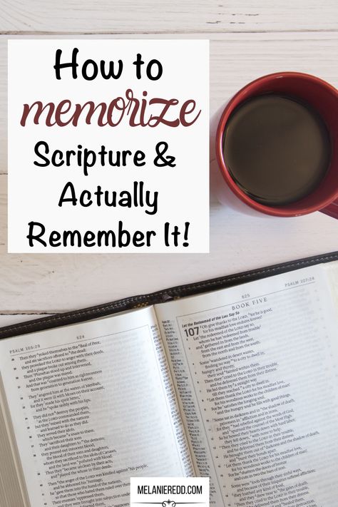 How to Memorize Scripture & Actually Remember It! (4) Memorize Scripture, Bible Verse Memorization, Scripture Memorization, Bible Study Help, Study Resources, Bible Study Plans, Bible Study Tips, Scripture Memory, Christian Girl