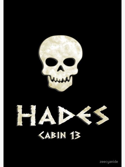 Cabin 13- Hades by zeecyanide Hades Symbol, Hades Cabin 13, Cabin 13 Hades, Hades Percy Jackson, Child Of Hades, Hades Cabin, Hades Daughter, Hades Aesthetic, Percy Jackson Oc