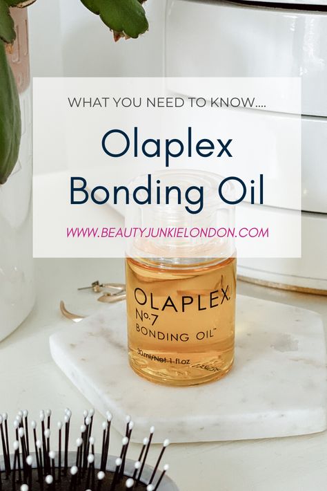 Olaplex Bonding Oil Before And After, How To Use Olaplex Bonding Oil, Olaplex No 7 Oil, Olaplex Before And After, Olaplex Bonding Oil, Products For Damaged Hair, Homemade Conditioner, Bonding Oil, Organic Hair Color