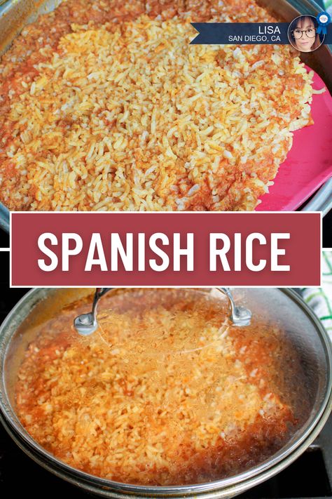 Homemade Spanish Rice Homemade Spanish Rice Easy, Best Spanish Rice Recipe, Best Taco Meat Recipe, Best Taco Meat, Easy Spanish Rice, Minute Rice Recipes, Homemade Spanish Rice, Spanish Rice Recipe Easy, Taco Meat Recipe