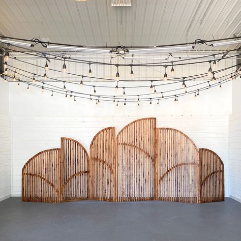 Philip Slatted Arches Backdrop - {Set of 6} Arches Backdrop, Fools Gold, Wood Backdrop, Arch Backdrop, Front Entrance, Front Entrances, Wedding In The Woods, Taco Tuesday, Wood Slats