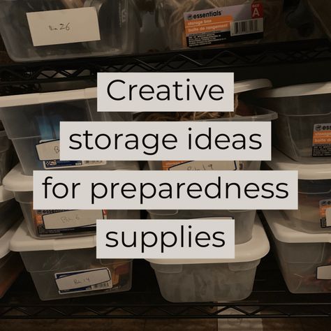 Creative Ways To Store Your Prepping Supplies - Rogue Preparedness Prepping Organization, Prepping Supplies, Closet Units, Emergency Preparedness Food Storage, Prepping Ideas, Amish Living, Emergency Preparedness Food, Emergency Food Storage, Small Closets