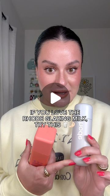 Taylor Bosman Teague on Instagram: "welcome back to another episode of: if you love this, try this!   if you love the @rhode glazing milk (as much as I do🤭) then you NEED to try the @byoma milky toner!! ($14.99)  LOADED with nourishing skincare ingredients like:  - glycerin, lipids, polyglutamic acid, panthenol, hyaluronic acid, ceramide NP, centella asiatica   its truly the tall drink of water everyone needs for their skin and I love it as a sensitive, dry and acne prone girly 💖🥛  will you be trying this?!   #byoma #milkytoner #milkytoners #toners #hydration #hydratingskincare #skincare #skincarecommunity #skincareproducts #skincaretips #rhode #rhodeskin #rhodeskincare #haileybieber #rhodeglazingmilk #affordableskincare #productrecommendations #productsthatwork #skincarethatworks #vira Byoma Milky Toner, Rhode Glazing Milk, Rhode Milk, Skin Icing, Byoma Skincare, Milky Toner, Polyglutamic Acid, Hydrating Skin Care, Affordable Skin Care