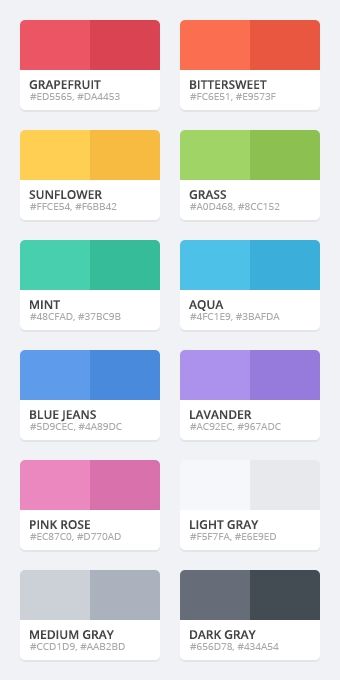 Inspiration Typographie, Flat Color Palette, Ui Color, Gradient Color Design, Art Cyberpunk, Web Design Mobile, Color Design Inspiration, Desain Editorial, Hex Color Palette