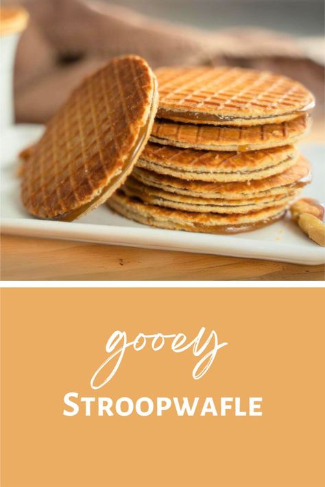 🍪 Gooey, warm, and perfect with coffee. Stroopwafel is a must-try. 👀 Interested? Click for the full recipe and try something new. #Stroopwafel #DutchTreats #WhippedRecipes #CoffeePairing Stroopwafel Recipe, Waffle Cone Maker, Crispy Waffles, Chewy Molasses Cookies, Crispy Waffle, Cookie Making, Gooey Caramel, Molasses Cookies, Salted Caramel Chocolate