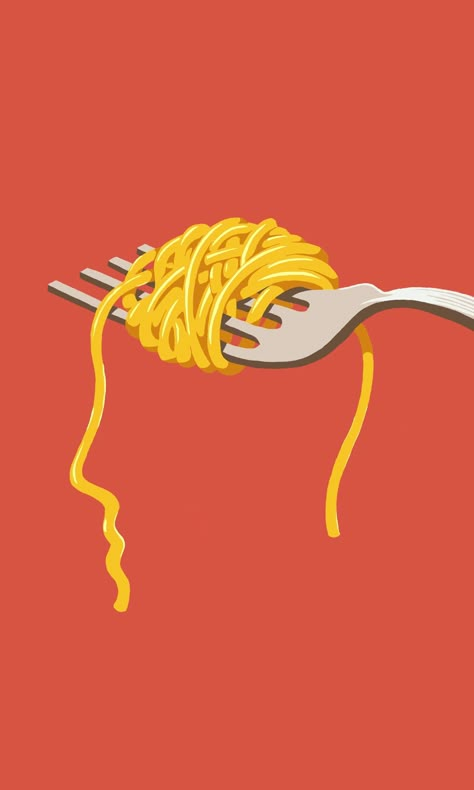 Spaghetti Aesthetic Instagram, Noodle Illustration Design, Pasta Wallpaper Aesthetic, Pasta Illustration Graphics, Pasta Graphic Design, Italian Food Illustration, Spaghetti Illustration, Pasta Background, Pasta Wallpaper