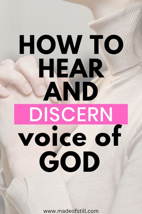 Discerning God's Voice, Hearing Gods Voice Quotes, Hear Gods Voice, Discerning The Voice Of God, Gift Of Discernment, Prayer For Discernment, Hearing God's Voice, Voice Quotes, The Voice Of God