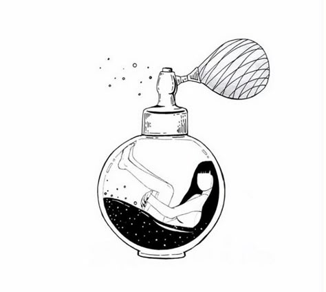 Perfume Illustration Bottle, Perfume Tattoo, Perfume Bottle Tattoo, Tattoo Perfume, Perfume Inspiration, Perfume Logo, Photography Backdrops Diy, Lady Madonna, Perfume Art