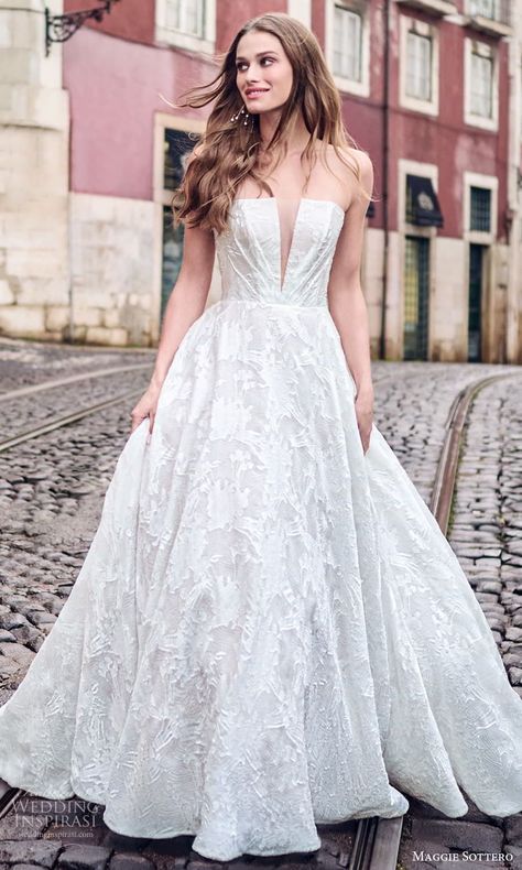 Trending Wedding Dresses, Latest Gowns, Sottero Wedding Dress, Ballgown Wedding Dresses, Rebecca Ingram, Sottero And Midgley, White Bridal Dresses, Maggie Sottero Wedding Dresses, Ballgown Wedding