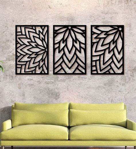 Laser Cut Wall Decor, Wood Colours, Feather Diy, Paper Carving, Laser Cut Panels, Family Wall Decor, Metal Signs Decor, Leaves Art, Art Panels