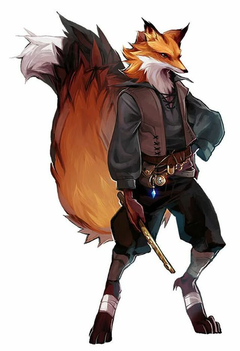 Kitsune Bard - Pathfinder PFRPG DND D&D d20 fantasy Shape Shifter, Pathfinder Character, Heroic Fantasy, Anthro Art, Dungeons And Dragons Characters, Fox Art, Arte Fantasy, 판타지 아트, Dnd Characters