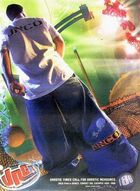 What Happened To JNCO Jeans? Amen Break, Rauch Fotografie, Jnco Jeans, Image Swag, Room Posters, Cool Posters, 2000s Fashion, Graphic Design Posters, Photography Inspo