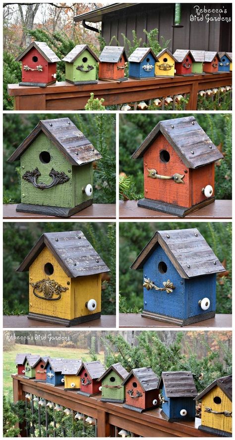 Unique bird houses